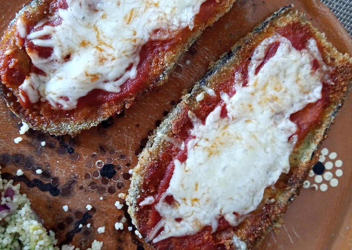 Milanesa de berenjena 🍆