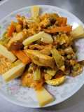Guiso de pollo y vegetales