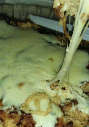 Foto resep Omelet mie mozarella / martabak mi mozarella