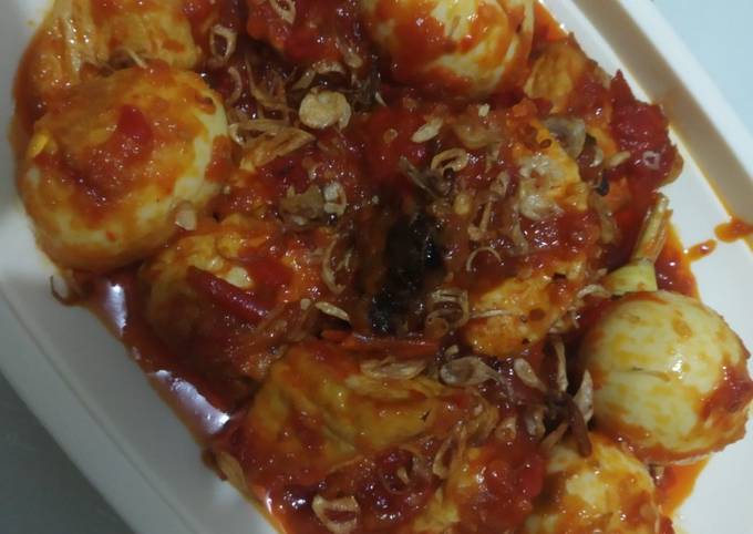 Balado Telor Tahu