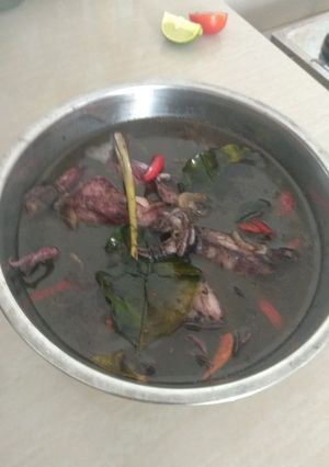 Foto resep Cumi kuah hitam