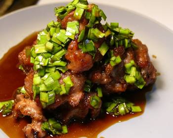 Ultimate, Prepare Garlic Chive Soy Saucewith Gizzard Karaage Yummy