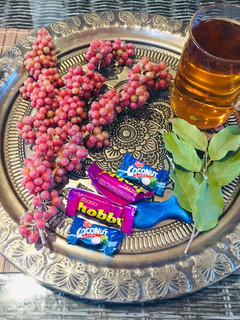 عکسی از دستور دمنوش برگ انگور ژاپنی (انگور فرنگی)