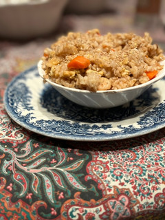 Una foto de Arroz frito con gambas