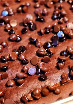 Foto resep Brownis kukus chocolate chip