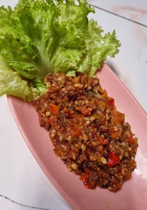 Foto resep Sambal Geprek Kacang ala Pak Gembus