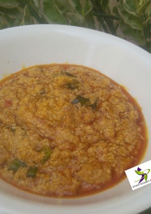 A picture of Soya beans stir fry.