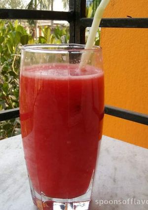 A picture of Watermelon Juice Recipe.