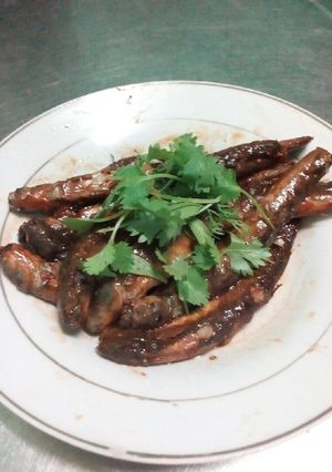 Hình của món Cá kèo kho tiêu.