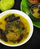 Mavinakaayi Saaru/ Andhra Style Raw mango Rasam