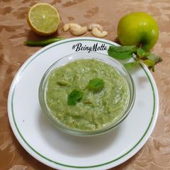 A picture of Minty Ber Chutney/ Minty- Jujube Chutney.