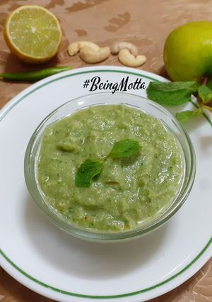 A picture of Minty Ber Chutney/ Minty- Jujube Chutney.