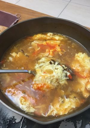 A picture of Sichuan Hot and Sour Soup.