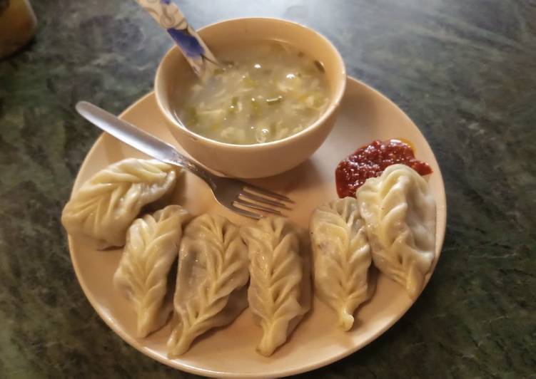 Easiest Way to Prepare Chicken Momo in 29 Minutes for Young Wife