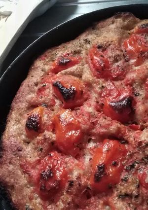 A picture of Whole Wheat Focaccia Barese.