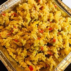 A picture of Mixed peppers rice.