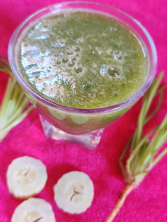 A picture of Cucumber coriander drink.