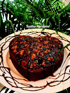 चॉकलेट बिस्कुट केक कढ़ाई में (chocolate biscuit cake recipe in hindi) रेसिपी मुख्य फोटो
