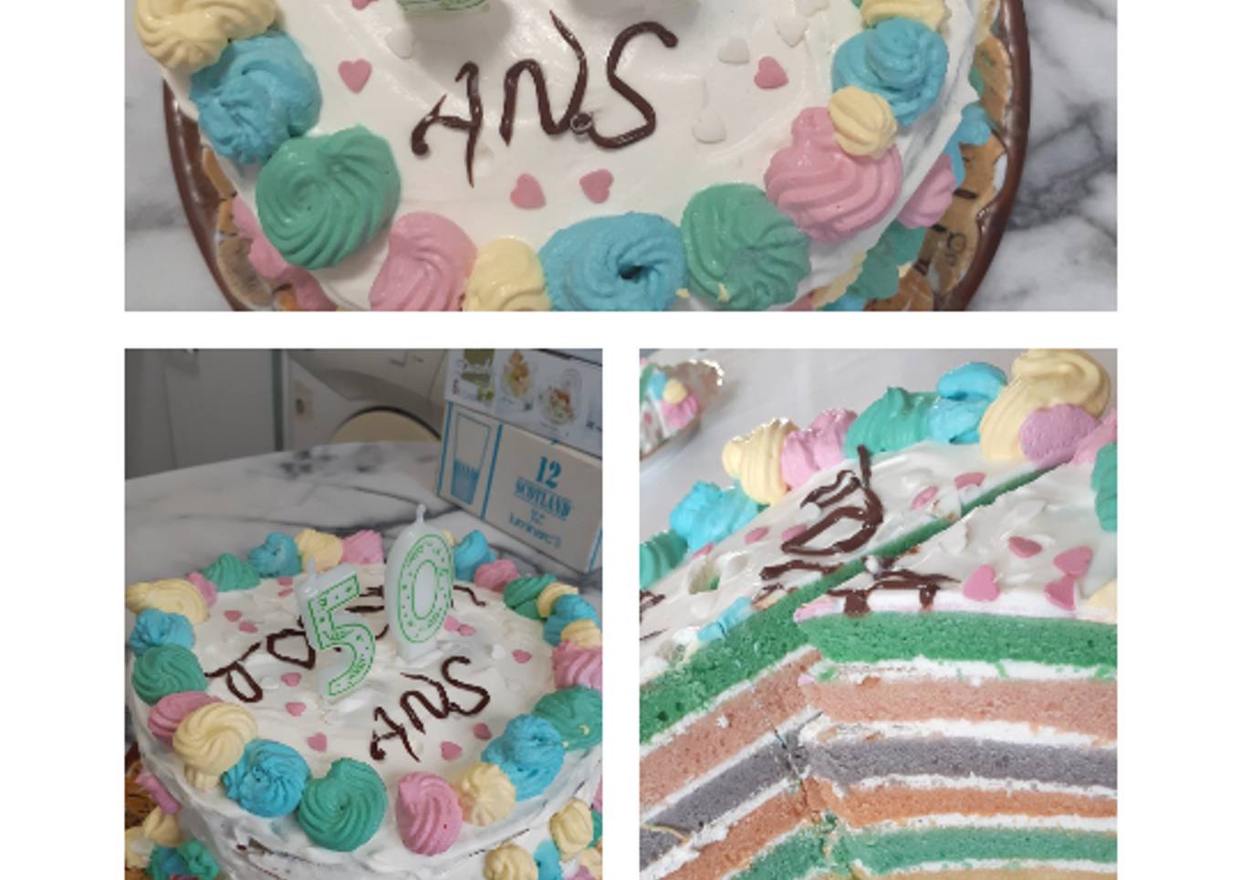 Rainbow cake