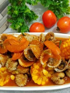Foto resep Kerang Dara Saus Padang ala Resto