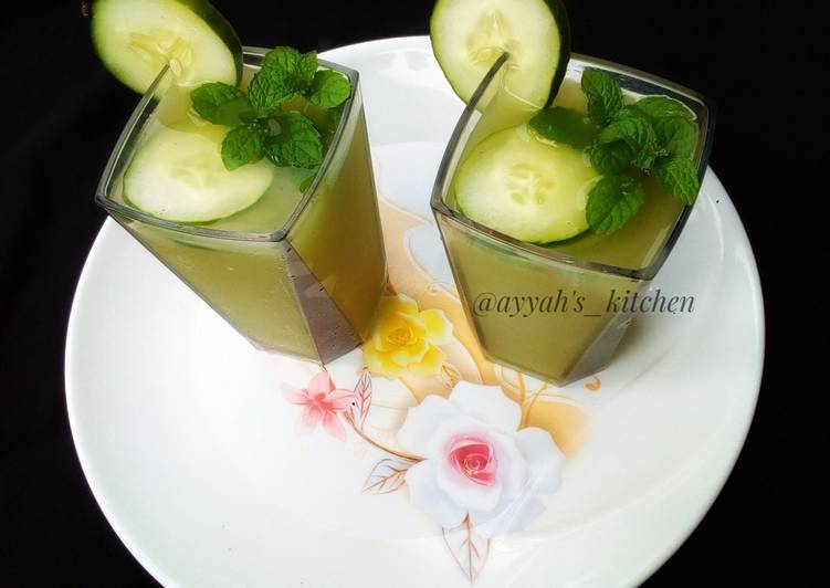 Cucumber mint cooler