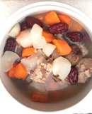 Daikon Radish And Carrot In Pork Rib Soup