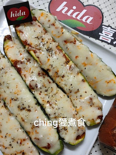 焗烤起司茄醬節瓜 的食譜成品照片