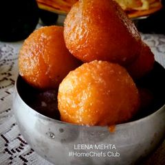 A picture of Rice Jamun.