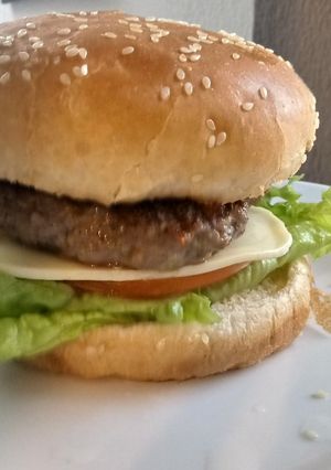 Una foto de Hamburguesa al Cuadrado