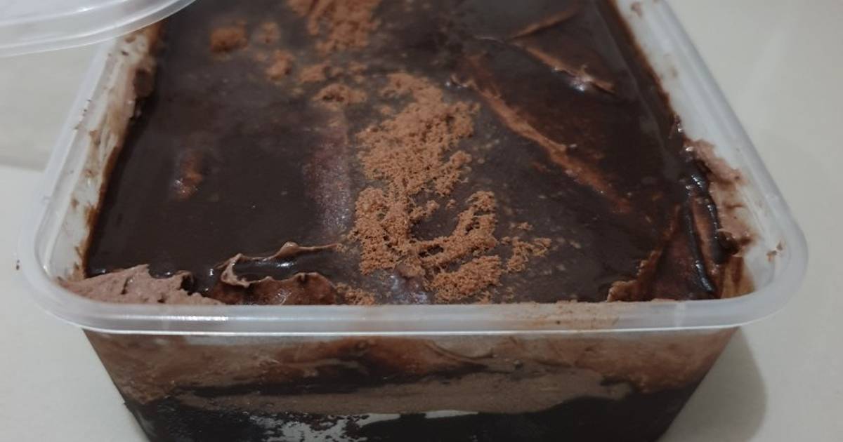 Resep Triple Choco Dessert Box oleh zaskia yasmin - Cookpad