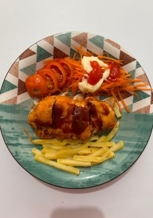 Foto resep Chicken Cordon Bleu ala Solaria