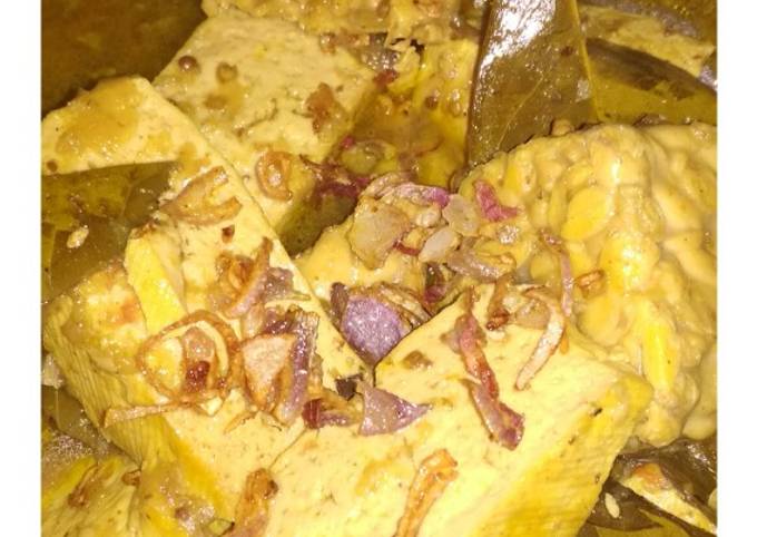 Resep Sayur bacem tempe tahu Anti Gagal