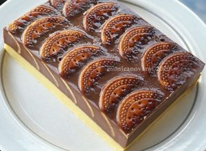 Foto resep Puding Kentang Cokelat Biskuit