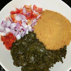 A picture of Moringa salad.