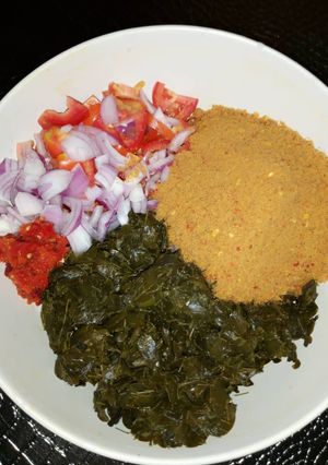 A picture of Moringa salad.