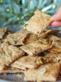 Una foto de Crackers caseras