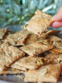 Una foto de Crackers caseras