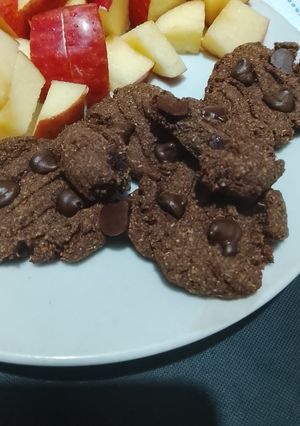 Una foto de Galletitas de choco con harina de lentejas