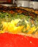 Tarta integral de Calabaza, choclo y espinaca