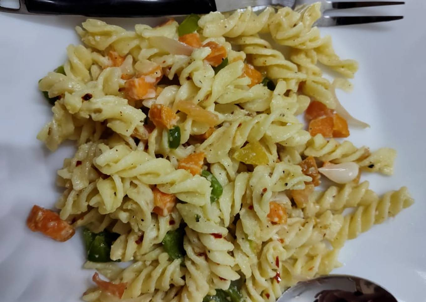 White Sauce Pasta