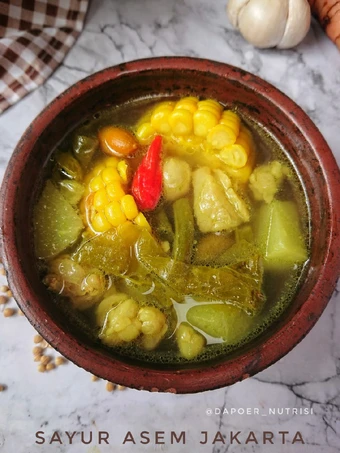 Cara Mudah Membikin Resep Sayur Asem Kuning Khas Betawi yang Lezat Anti Ribet, Uenak Banget