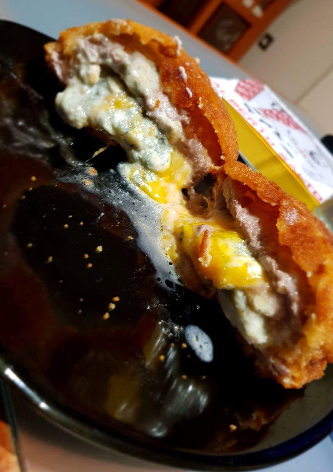 Una foto de Cachopo de mostaza y miel EL AS DE LAS CARNES
