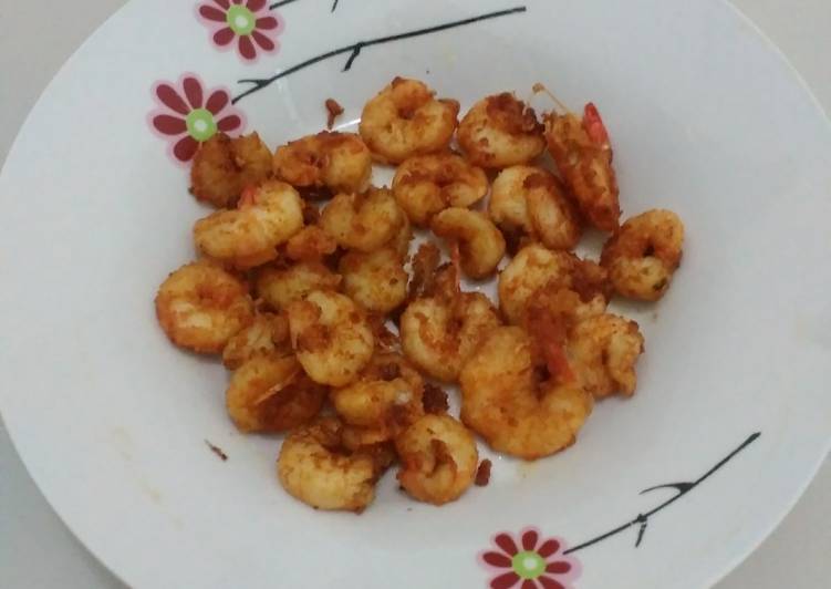 Resep Udang goreng gurih yang Sempurna