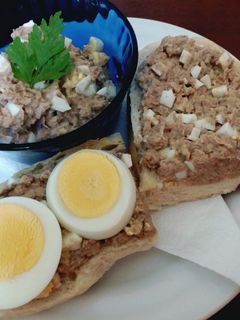 Tojásos tonhalkrém recept fotója