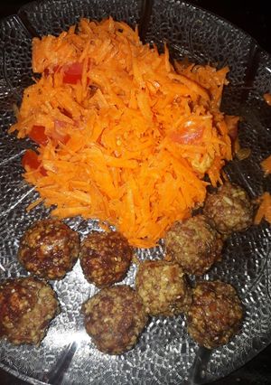 Una foto de Albóndigas light con semillas de Sésamo y avena