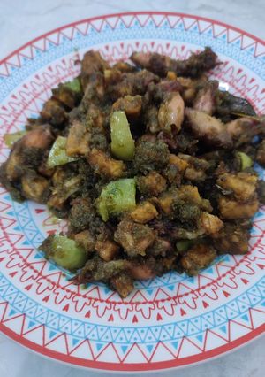 Foto resep Tempe Cumi Asin Cabe Ijo