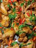 Three Cup Braised Chicken Wings