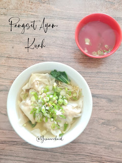 Foto resep Pangsit Ayam Kuah (Soup Wonton)