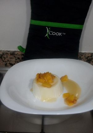 Foto principal de Panacotta con melocotón: