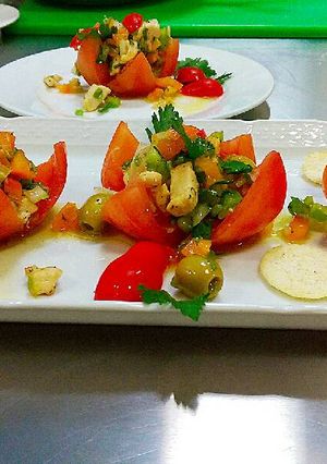 Una foto de Ceviche de pollo a la domicana!